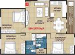 Kingston Royale (3BHK+2T (1,370 sq ft) 1370 sq ft)