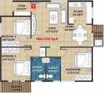 Kingston Royale (3BHK+2T (1,310 sq ft) 1310 sq ft)