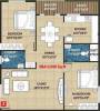 Kingston Royale (2BHK+2T (1,240 sq ft) 1240 sq ft)