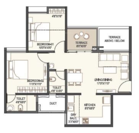 Floor Plan  fusion towers phase ii Floor Plan Floor Plan