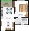 Ashiana Shubham Phase II (1BHK+1T (581 sq ft) 581 sq ft)