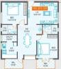 Samhita Amrit (2BHK+2T (1,170 sq ft) 1170 sq ft)