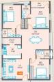 Samhita Amrit (3BHK+3T (1,770 sq ft) 1770 sq ft)
