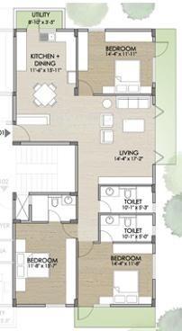 Mythreyi Sanyog (3BHK+3T (1,748 sq ft) 1748 sq ft) Mythreyi Sanyog (3BHK+3T (1,748 sq ft) 1748 sq ft)