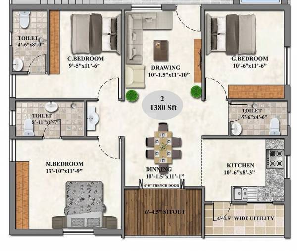  aishwarya Floor Plan Floor Plan