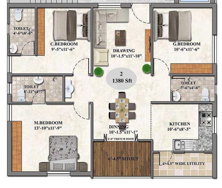  aishwarya Floor Plan Floor Plan