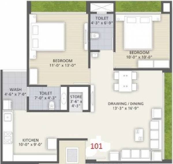  samprati-elegance Floor Plan Floor Plan