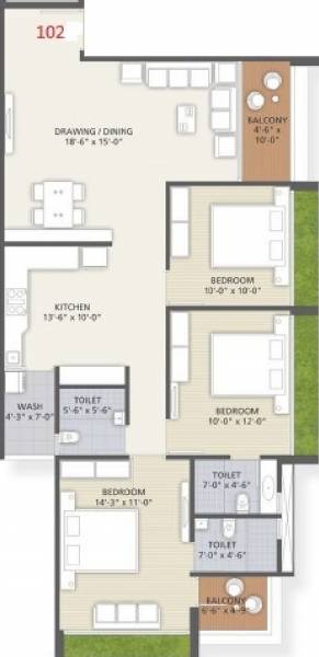  samprati-elegance Floor Plan Floor Plan