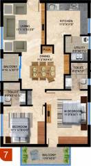 Sri Gayathri Gayatri Tower (2BHK+2T (1,225 sq ft) 1225 sq ft) Sri Gayathri Gayatri Tower (2BHK+2T (1,225 sq ft) 1225 sq ft)