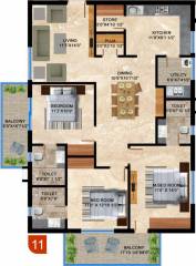 Sri Gayathri Gayatri Tower (3BHK+3T (1,789 sq ft) 1789 sq ft) Sri Gayathri Gayatri Tower (3BHK+3T (1,789 sq ft) 1789 sq ft)