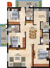 Sri Gayathri Gayatri Tower (3BHK+3T (1,803 sq ft) 1803 sq ft) Sri Gayathri Gayatri Tower (3BHK+3T (1,803 sq ft) 1803 sq ft)
