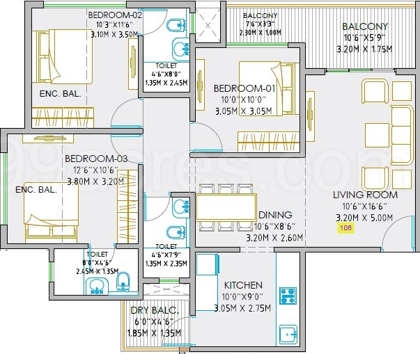 Shree Signature Park G And H Building