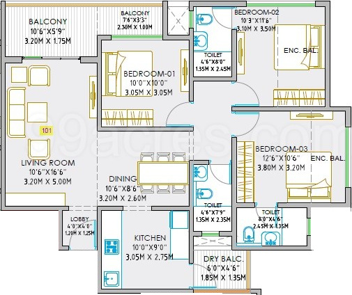 Shree Signature Park G And H Building