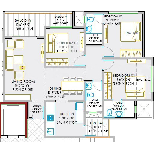 Shree Signature Park G And H Building