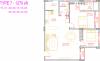 NR Windgates (2BHK+2T (1,270 sq ft) 1270 sq ft)