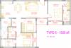 NR Windgates (3BHK+3T (1,505 sq ft) 1505 sq ft)