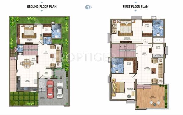 Aparna HillPark Boulevard (3BHK+4T (3,000 sq ft) + Servant Room 3000 sq ft)