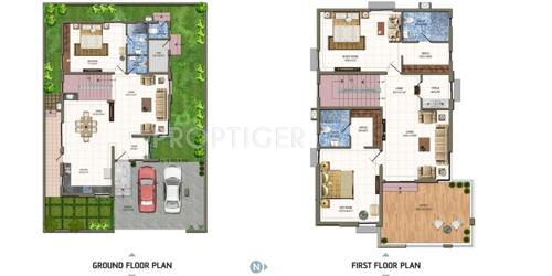 Aparna HillPark Boulevard (3BHK+4T (3,240 sq ft) + Servant Room 3240 sq ft)