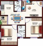 Bavisha Urban Homes Phase II (2BHK+2T (685 sq ft) 685 sq ft)