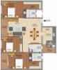 Adarsh Palm Retreat Mayberry Phase 1 (3BHK+3T (1,765 sq ft) 1765 sq ft)