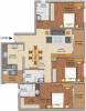 Adarsh Palm Retreat Mayberry Phase 1 (3BHK+3T (1,630 sq ft) 1630 sq ft)