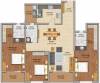 Adarsh Palm Retreat Mayberry Phase 1 (3BHK+3T (1,850 sq ft) 1850 sq ft)