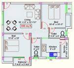RKN Jayam Flats (2BHK+2T (885 sq ft) 885 sq ft) RKN Jayam Flats (2BHK+2T (885 sq ft) 885 sq ft)