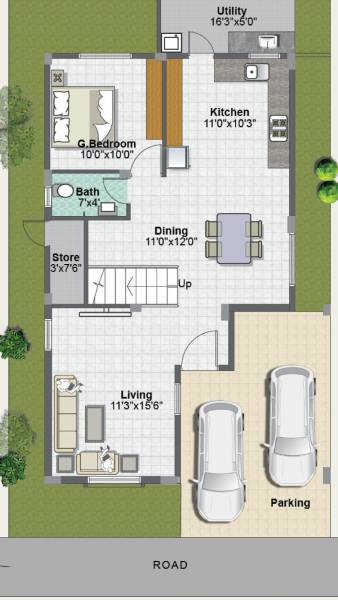 Metropolis Fair Oaks II (4BHK+3T (2,180 sq ft) 2180 sq ft)