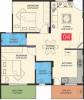 Evershine Greenwood (2BHK+2T (1,044 sq ft) 1044 sq ft)