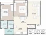 Nilkanth Amrut (2BHK+2T (637.01 sq ft) 637.01 sq ft)