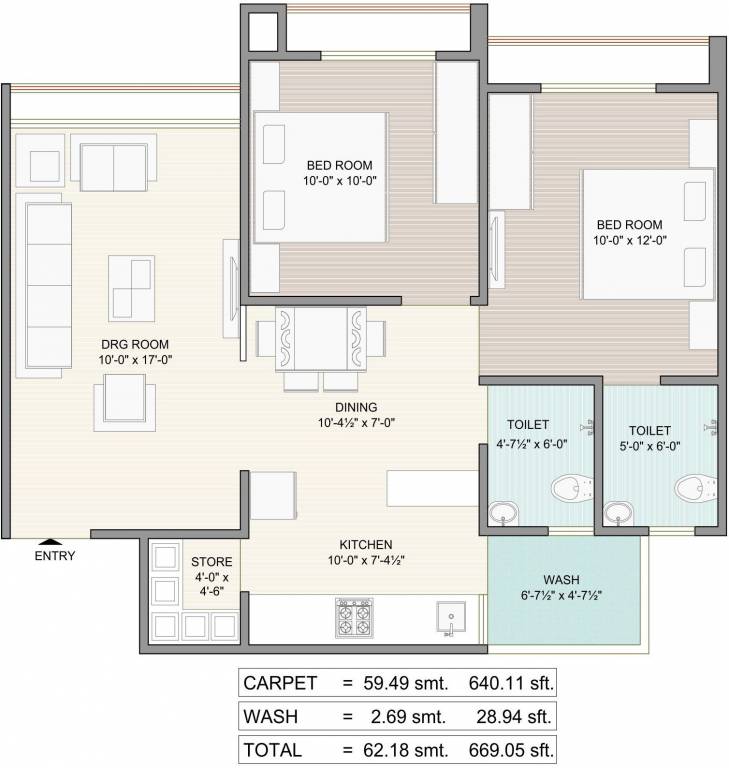 Nilkanth Amrut (2BHK+2T (640.35 sq ft) 640.35 sq ft) Nilkanth Amrut (2BHK+2T (640.35 sq ft) 640.35 sq ft)