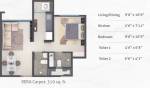 Poddar Wondercity Phase IV (1BHK+1T (318.72 sq ft) 318.72 sq ft)
