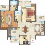 floorPlan of Nimbus The Golden Palms