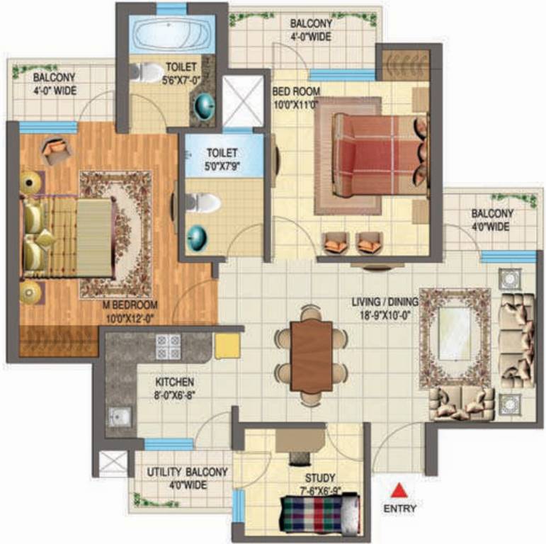 the golden palms Floor Plan Floor Plan