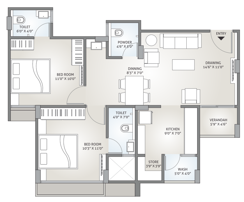 Floor Plan zainab avenue Floor Plan Floor Plan