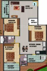 DS DSMAX SAVIOR (3BHK+2T (1,553 sq ft) Pooja Room 1553 sq ft) DS DSMAX SAVIOR (3BHK+2T (1,553 sq ft) Pooja Room 1553 sq ft)