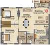 Madhavaram Serenity (2BHK+2T (1,167.99 sq ft) + Pooja Room 1167.99 sq ft)