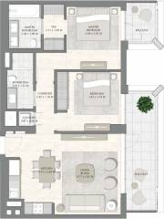 Emaar Creek Harbour Sunset (2BHK+2T (1,138.39 sq ft) 1138.39 sq ft) Emaar Creek Harbour Sunset (2BHK+2T (1,138.39 sq ft) 1138.39 sq ft)