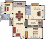 Casagrand Tulipso (3BHK+2T (1,567 sq ft)   Pooja Room 1567 sq ft)