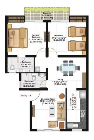 Floor Plan  gulmohar gardens phase iv Floor Plan Floor Plan