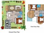 Blue Tranquil Arc (3BHK+3T (2,300 sq ft) 2300 sq ft)