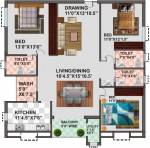 K N Infra Projects Pvt Ltd Rambagh (3BHK+3T (1,640 sq ft) 1640 sq ft) K N Infra Projects Pvt Ltd Rambagh (3BHK+3T (1,640 sq ft) 1640 sq ft)