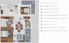 Garudathri Vibhuthi Residency (2BHK+2T (1,214 sq ft) 1214 sq ft)