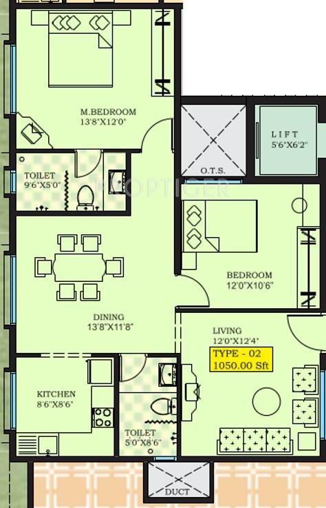 Hoysala Jodidhars Enclave (2BHK+2T (1,050 sq ft) 1050 sq ft) Hoysala Jodidhars Enclave (2BHK+2T (1,050 sq ft) 1050 sq ft)