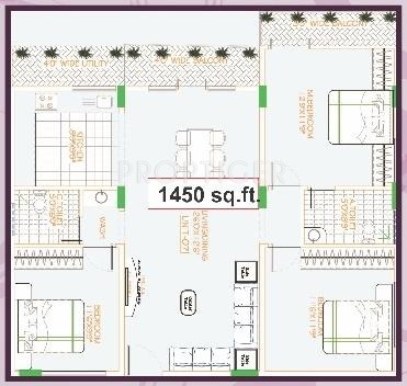 AR Sree Vandhana Sai Nivas (3BHK+3T (1,450 sq ft) 1450 sq ft) AR Sree Vandhana Sai Nivas (3BHK+3T (1,450 sq ft) 1450 sq ft)