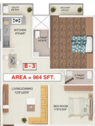  nandini green field Floor Plan Floor Plan