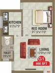 Amudha Amurtha (1BHK+1T (466 sq ft) 466 sq ft) Amudha Amurtha (1BHK+1T (466 sq ft) 466 sq ft)