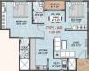 KMN Calista (2BHK+2T (1,128 sq ft) 1128 sq ft)