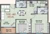 KMN Calista (2BHK+2T (975 sq ft) 975 sq ft)