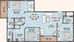 KMN Calista (3BHK+3T (1,394 sq ft) 1394 sq ft)